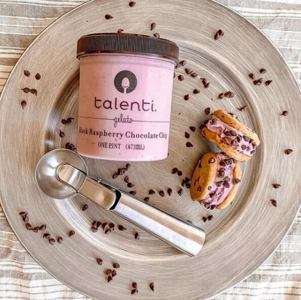 Chocolate Chip Cookie Ice Cream Sandwiches - Huckleberry's Natural Market