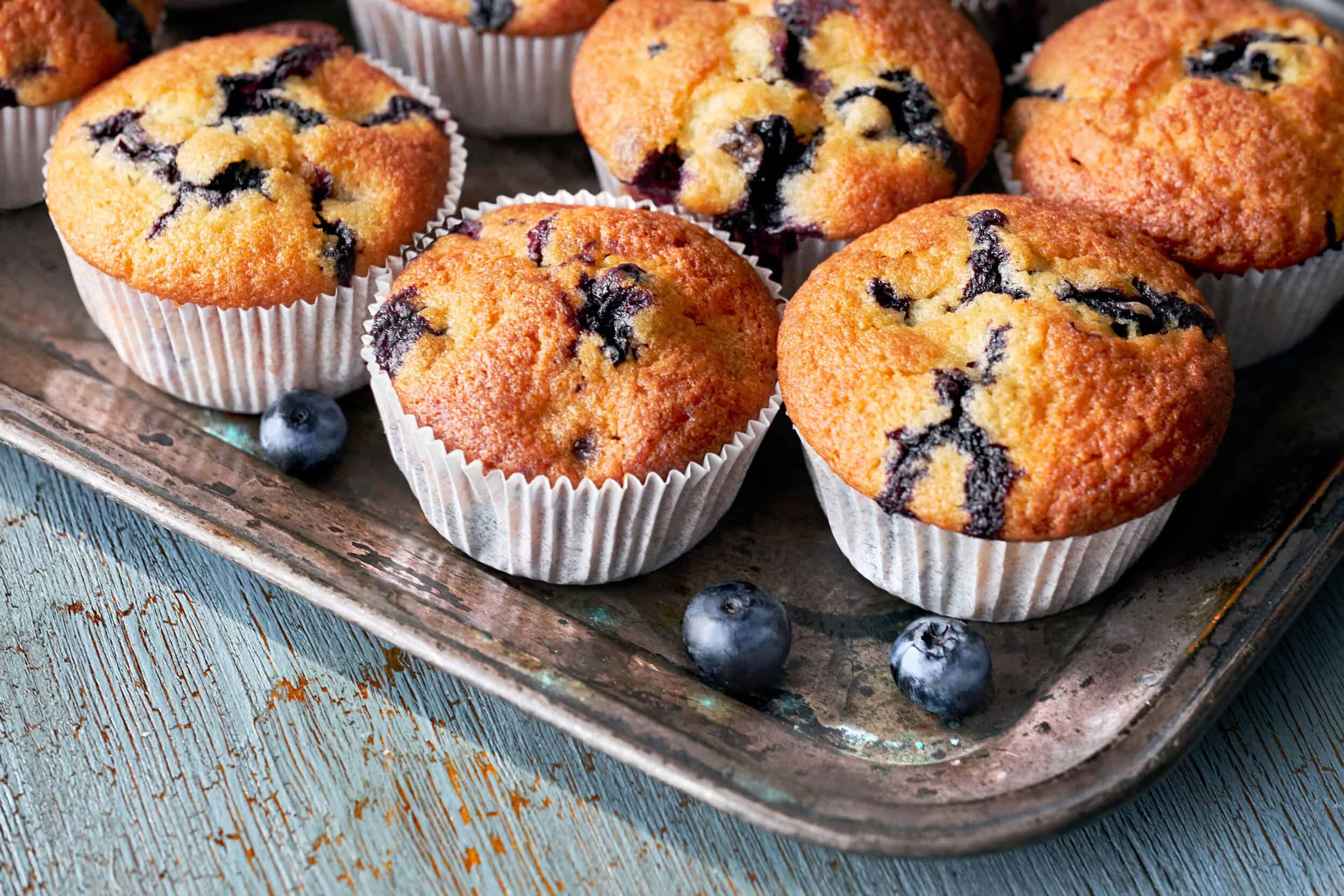 Blueberry Muffins - Huckleberry's Natural Market